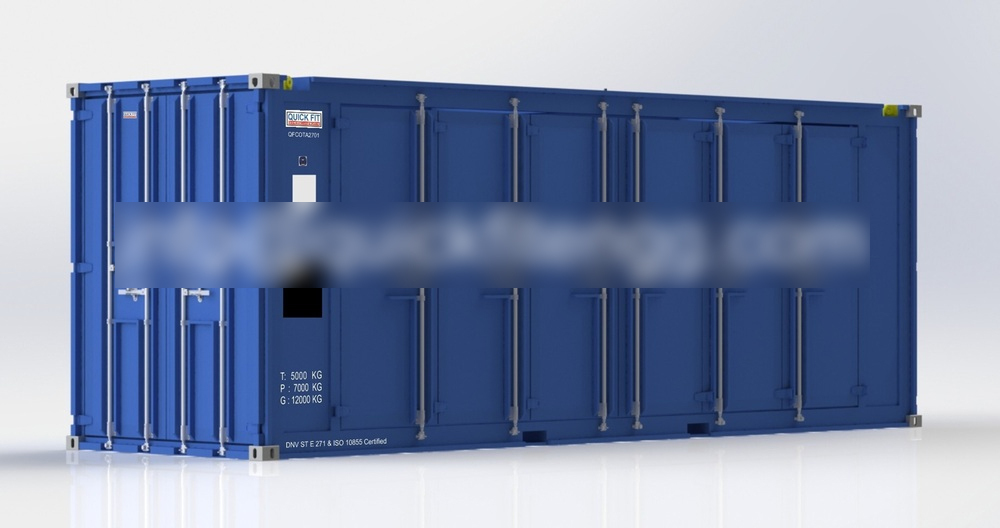 27 Ft Offshore Dnv Open Top Container - Capacity: 7000 Kg Kg