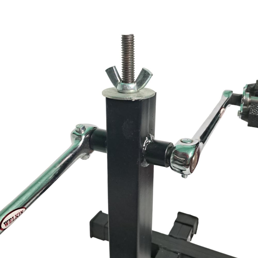 Physio Therapy Manual Ped O Cycle For Leg Exerciser Equipment Black Mini Pedal Exerciser Cycle With Adjustable Knob - Features: Good Quality