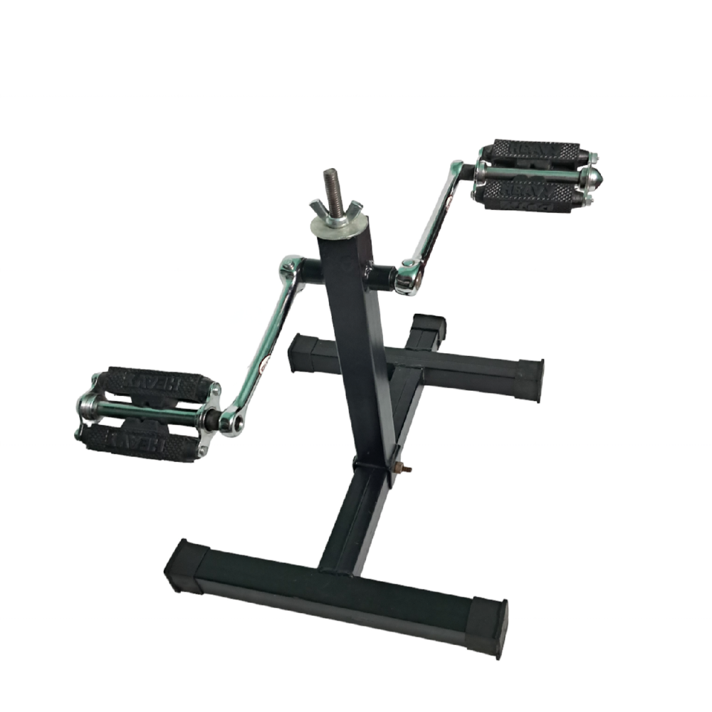Physio Therapy Manual Ped O Cycle For Leg Exerciser Equipment Black Mini Pedal Exerciser Cycle With Adjustable Knob - Features: Good Quality