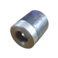 Mild Steel Full Coupling Reducer Socket - Color: Silver