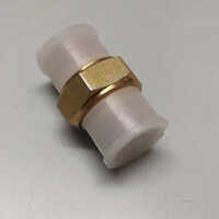 Ms Hydraulic Hex Nipple - Color: Golden