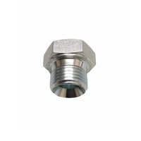 Ms Hydraulic Half Plug - Color: Silver