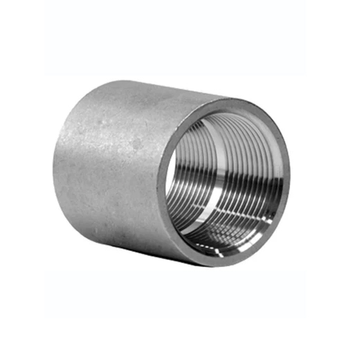 Ms Black Bsp Full Coupling/Socket - Color: Silver