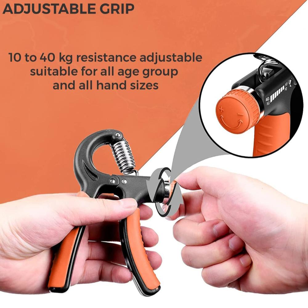 Hand Grip Workout Strengthener, Adjustable Hand Gripper for Men & Women for Gym Workout Hand Exercise Equipment to Use in Home for Forearm Exercise