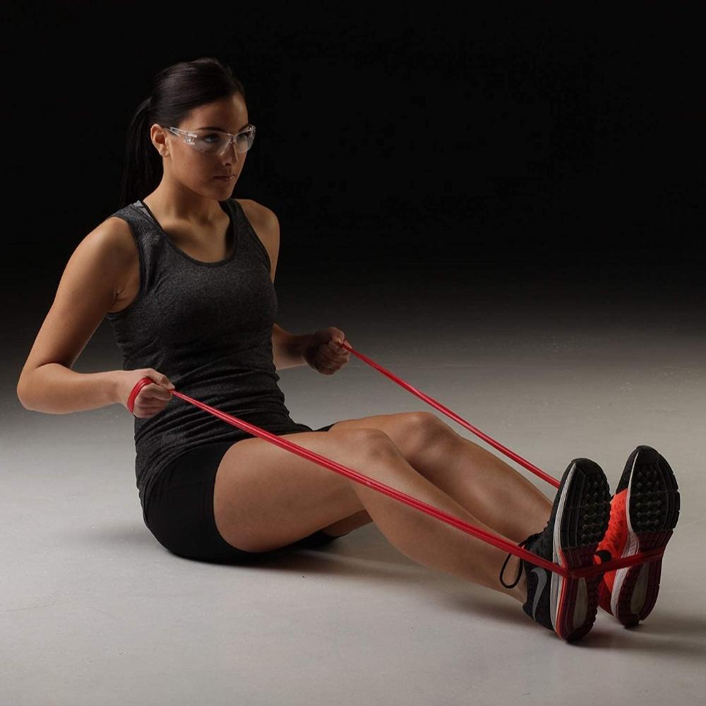  Therapy Yoga Band, Thera Band for Fitness Exerciser, Latex-Free Resistance Band  (Pack of 5)