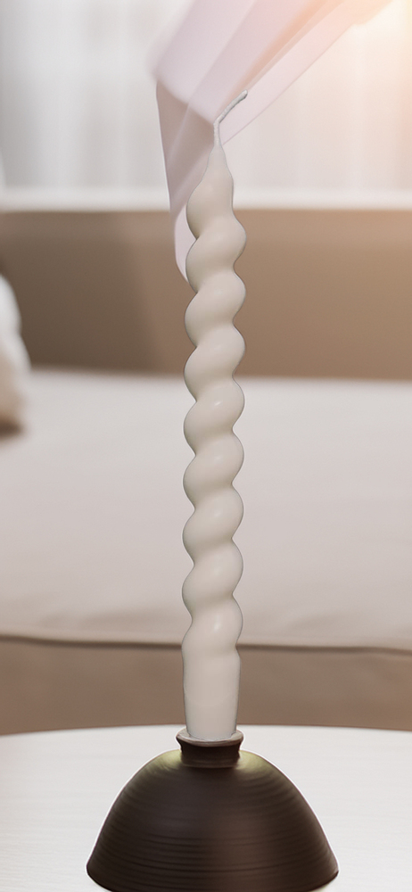 Pillar Candles - Color: Ivory/Cream