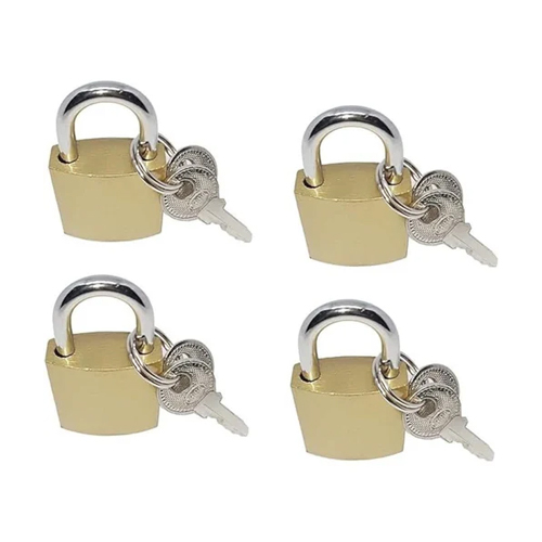 Meibo 50mm स्क्वायर सर्कल लॉक 3 चाबियों के साथ