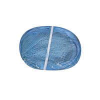 Foldable Mesh Laundry Bag - Color: Green