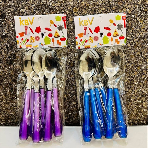 6 PCs Latoo Steel Spoon