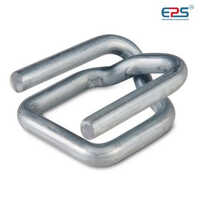 Cord Strap Wire Buckle - Galvanized Iron, Sizes 13-32mm, Silver Finish | Solid Design For Strapping, Lashing & Container Export Applications