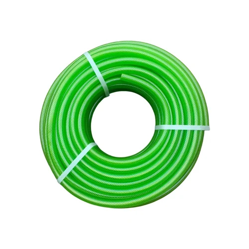 PVC Nylon Green Braided Hose Pipe
