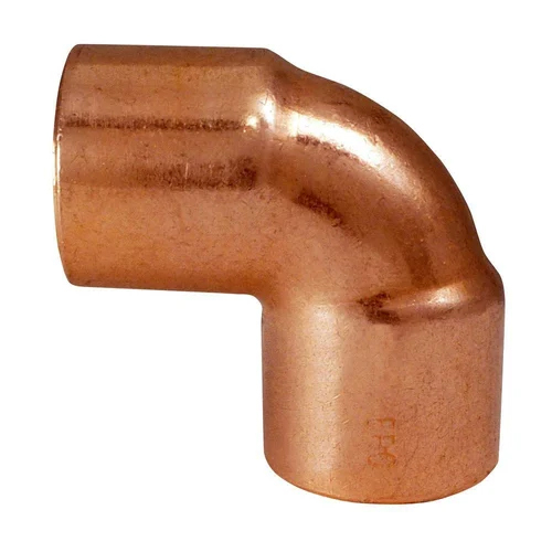 17Mm Copper Elbow - Color: Brown