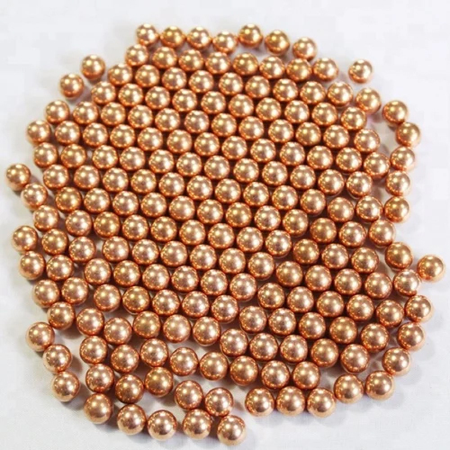 Phosphorized Copper Balls - Color: Golden Brown