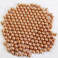 Phosphorized Copper Balls - Color: Golden Brown