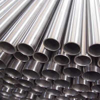 20mm Seamless Titanium Pipes - Color: Siver