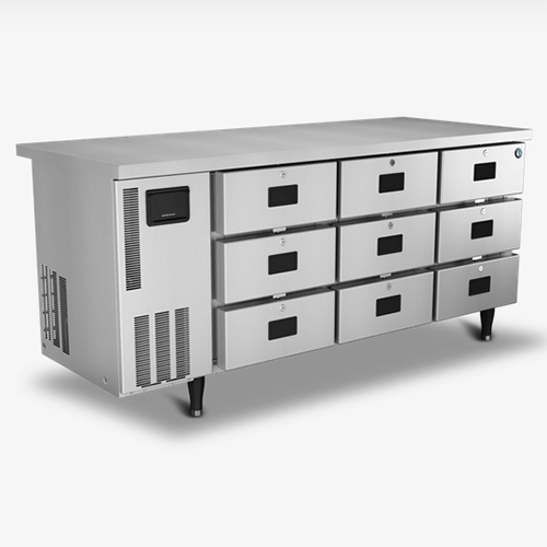 9 drawer chiller