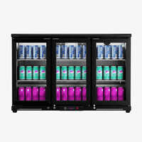 3 door Back Bar chillers