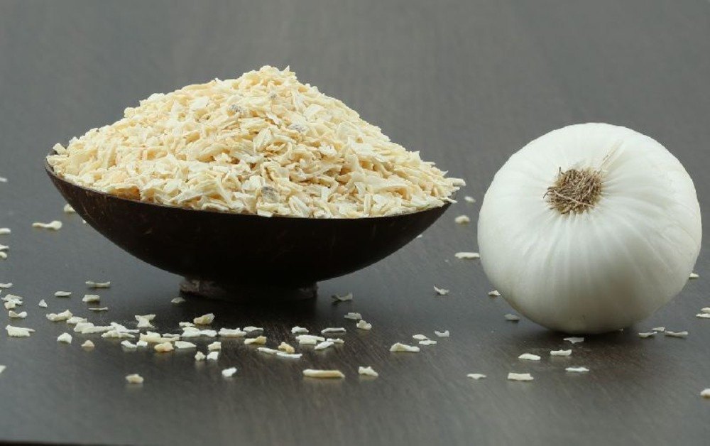 white onion crushed