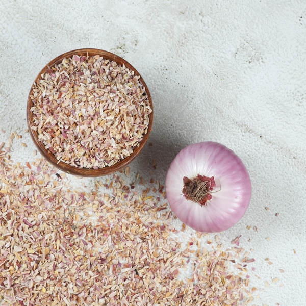 Pink Onion Crushed - Dehydration Method: Hot Air Drying