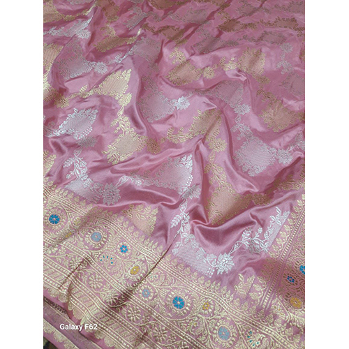 Beautiful Banarasi pure katan by katan silk saree paithani boder handloom kadwa weaving