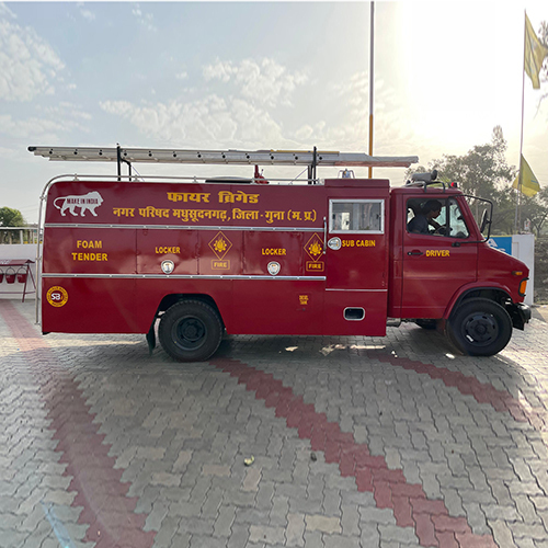 Four Wheeler Fire Brigade Vehicle