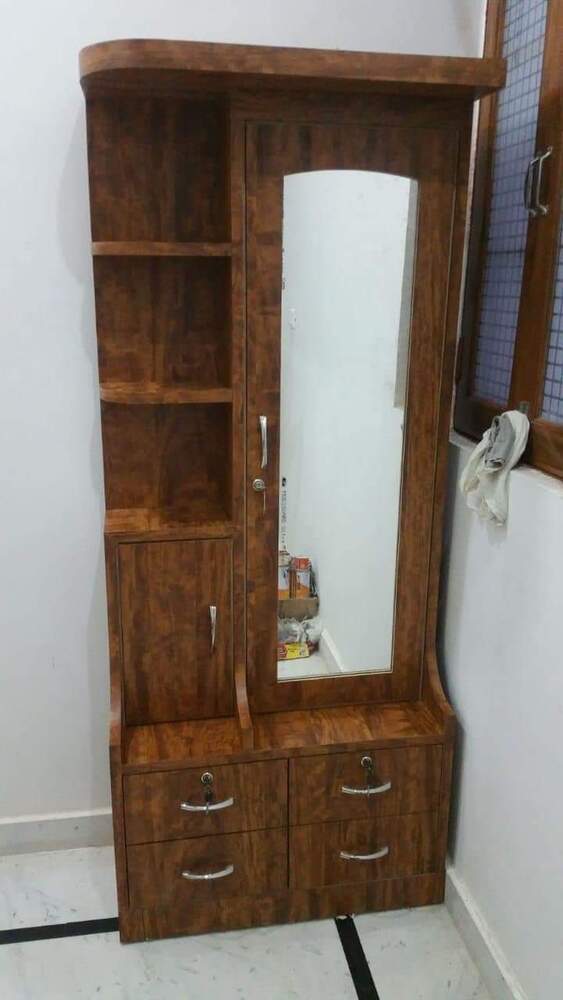 लकड़ी का मेकअप टेबल - फर्नीचर वेयरहाउस