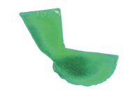 Boot Stirrup Pad - High-density Polyurethane Foam 35x16x7 Cm Blue, Contoured Non-slip Surface, Pressure Relief