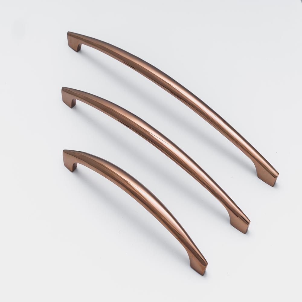 Zinc Cabinet Pull Handle - 4 Inch Length, Polished Finish, Standard Design, Sturdy Zinc Material For Elegant Cabinet Fitting