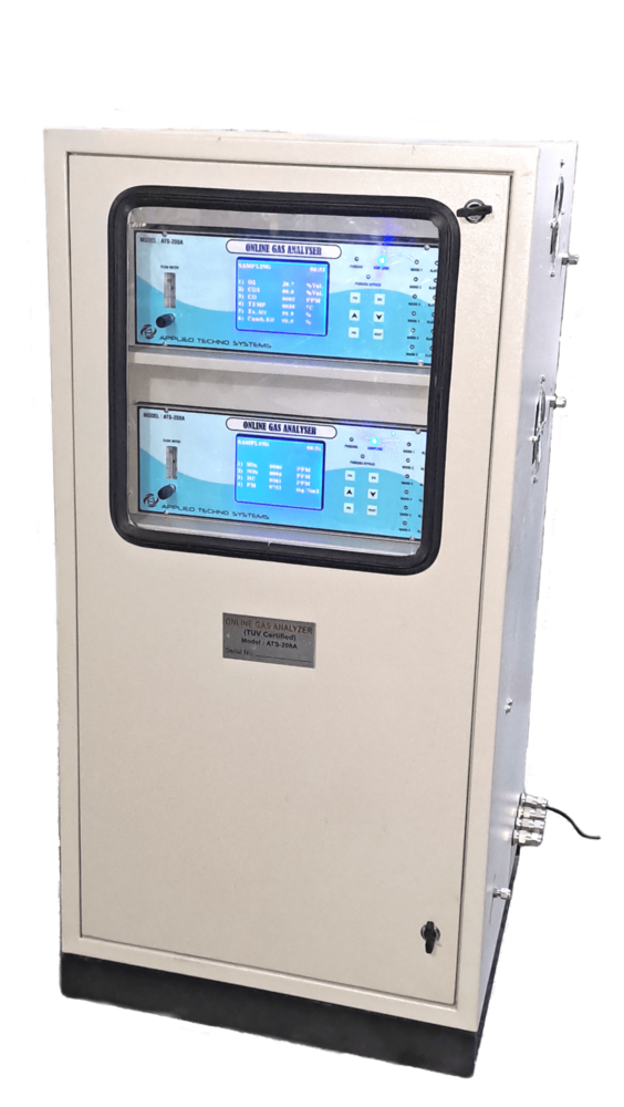 Online Stack Emission Monitor System with dual display