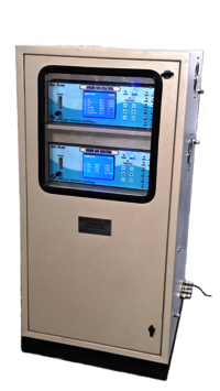 Online Stack Emission Monitor System with dual display