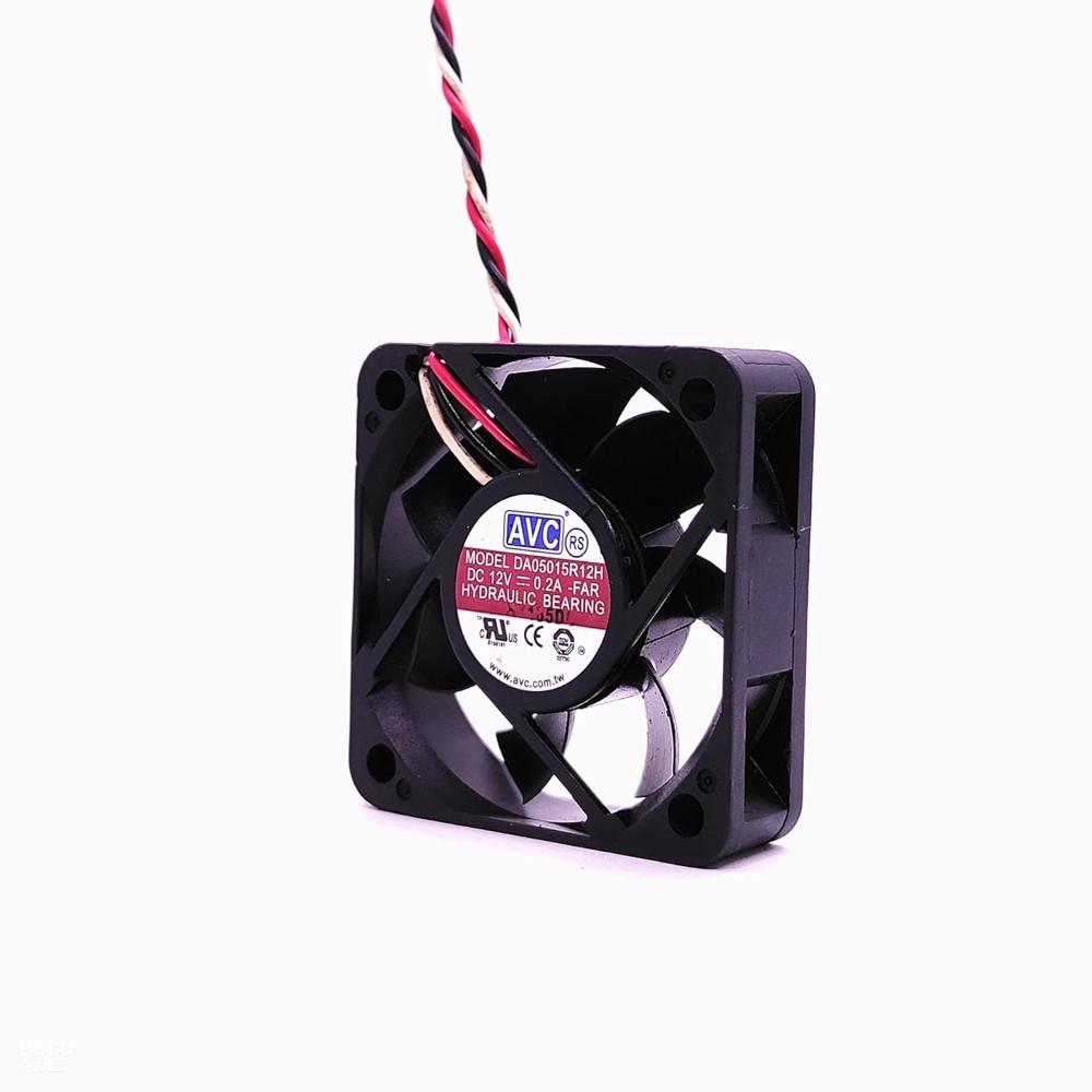 AVC DA05015R12H Size 50x50x15mm DC12V 0.2A 5400RPM Brushless Air Cooling Fan