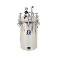 Graco Pressure Feed Container - Color: Sliver