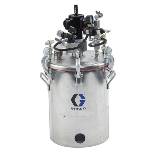 Graco Pressure Feed Container - Color: Sliver