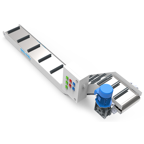 Industrial Magnetic Chip Conveyor - Ms & Ss Construction | 600 To 1500 Mm Width, 10 To 5000 Kg Load Capacity, 440 V Power Supply, Up To 12000 Gauss Magnetic Strength