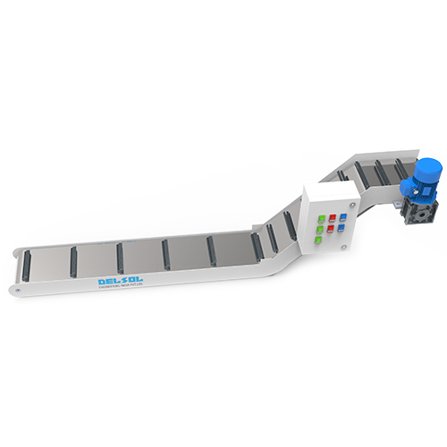 Industrial Magnetic Chip Conveyor - Ms & Ss Construction | 600 To 1500 Mm Width, 10 To 5000 Kg Load Capacity, 440 V Power Supply, Up To 12000 Gauss Magnetic Strength