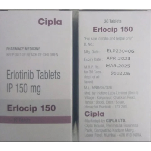 Erlocip 150 Mg Tablets