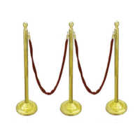 Golden Barricad Stand - Color: As Per Availability