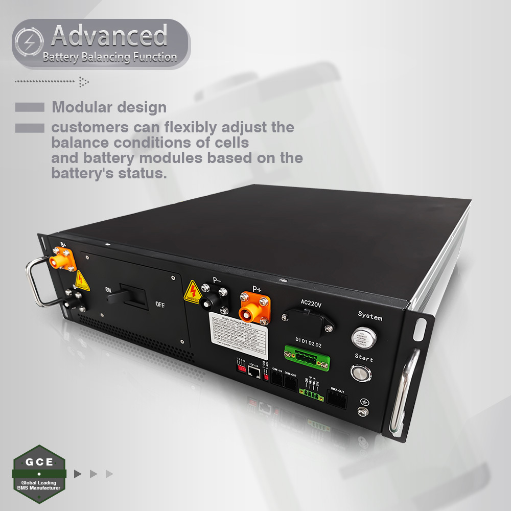 GCE 260 to 750V 125A 3U RBMS master bms