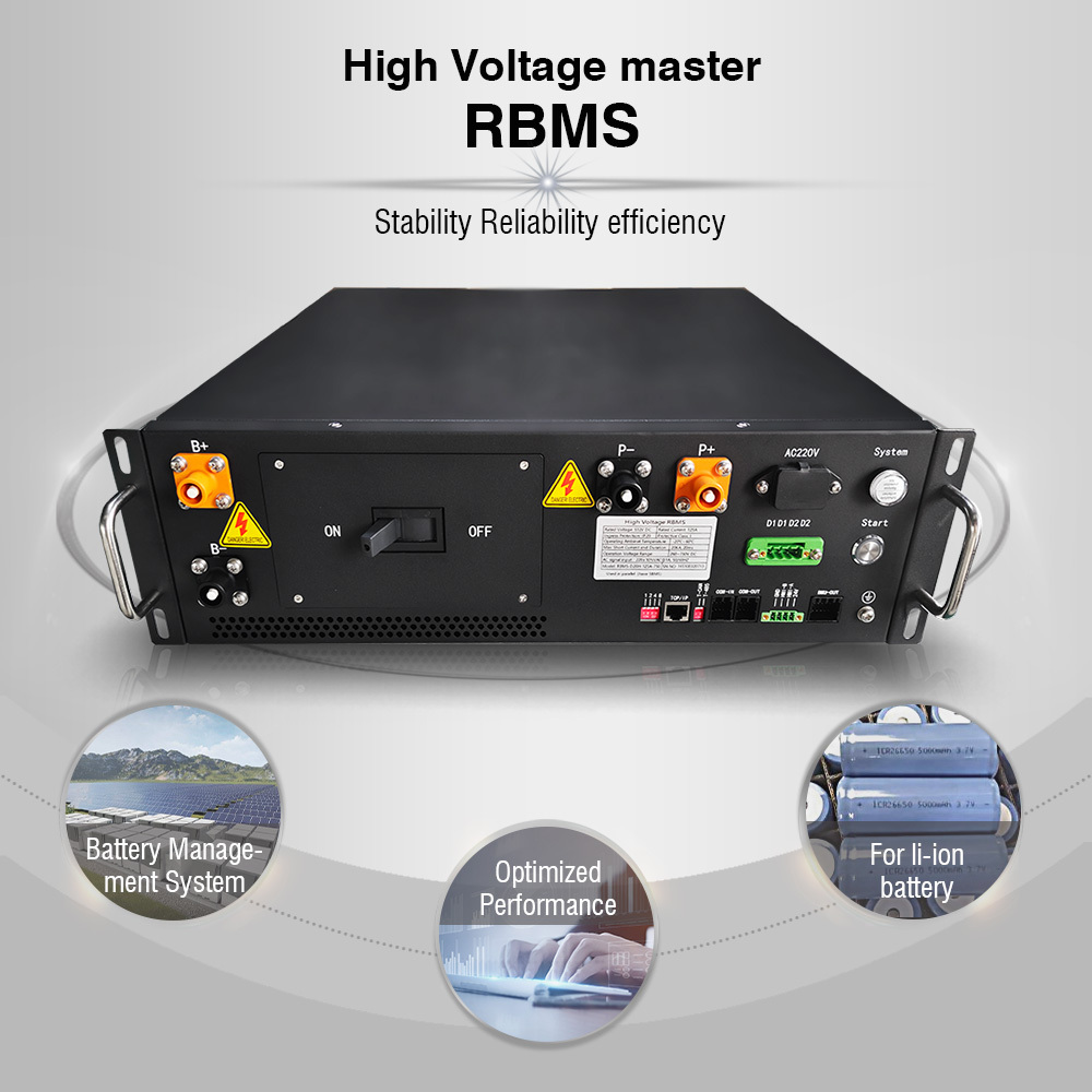 GCE 260 to 750V 125A 3U RBMS master bms