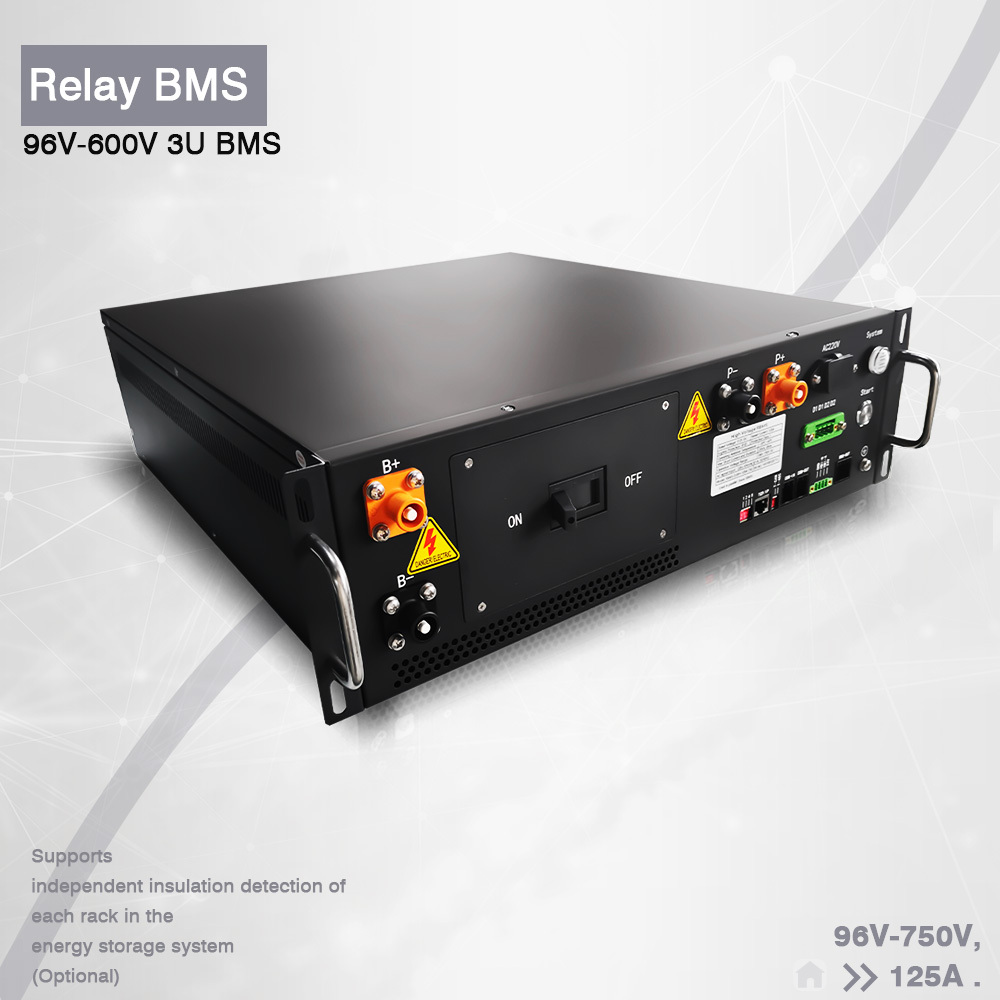 GCE 260 to 750V 125A 3U RBMS master bms