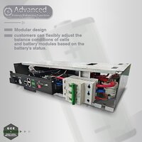 30S to 75S 50A-100A Battery Management System With RS485-CAN Communication Port