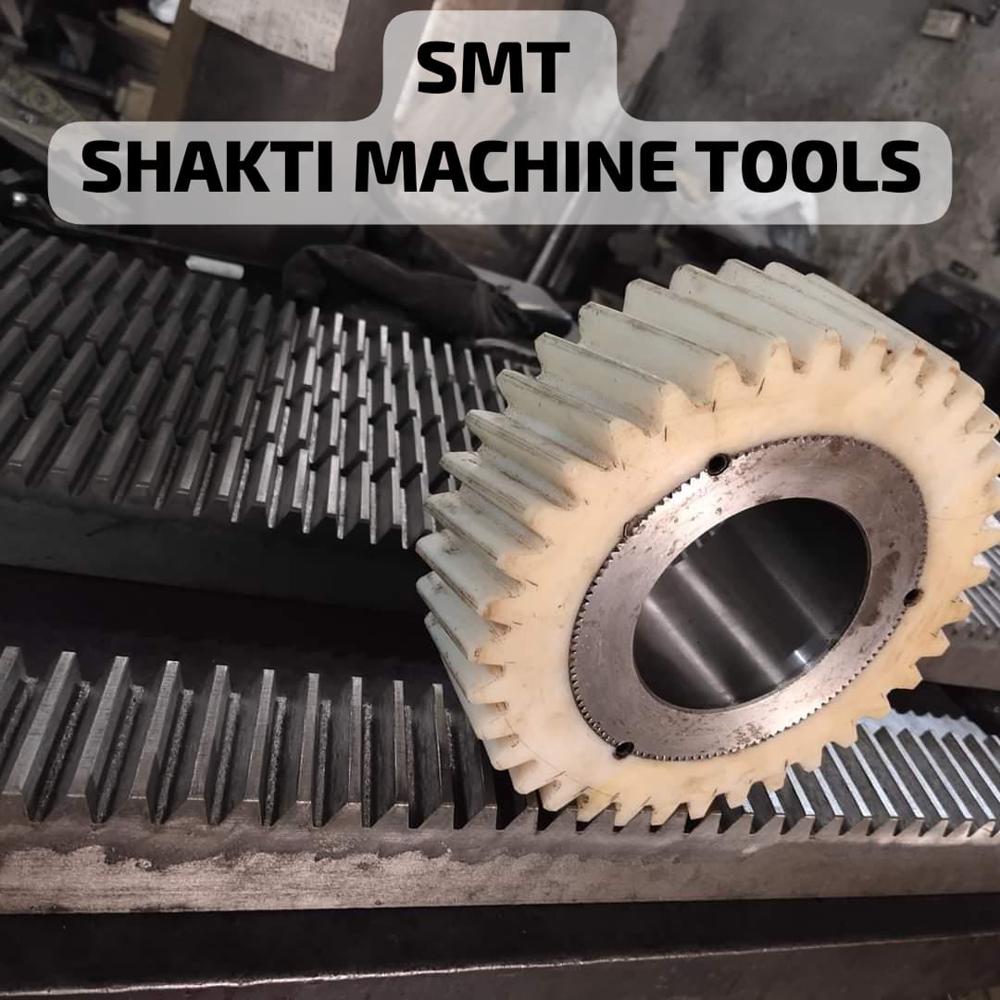 Rack And Pinion Gear - En8 Material, Grinding Surface Finishing For Enhanced Durability