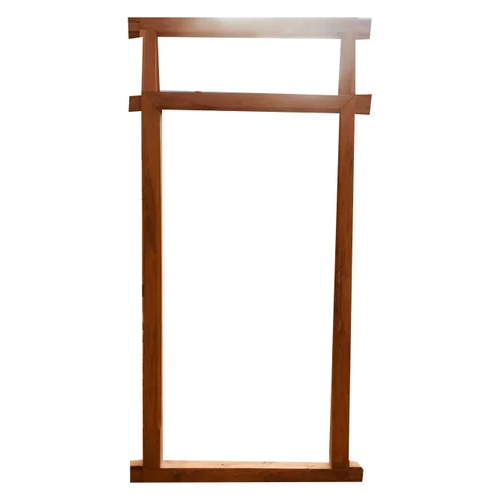 7 Feet African Teak Wood Door Frame - Application: Residential