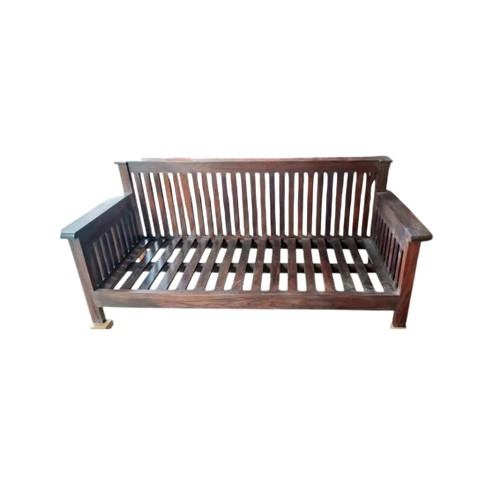 3 Seater Rose Wood Sofa Set - Color: Brown