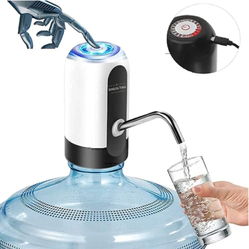 Water Dispenser Pump - Color: White And Black