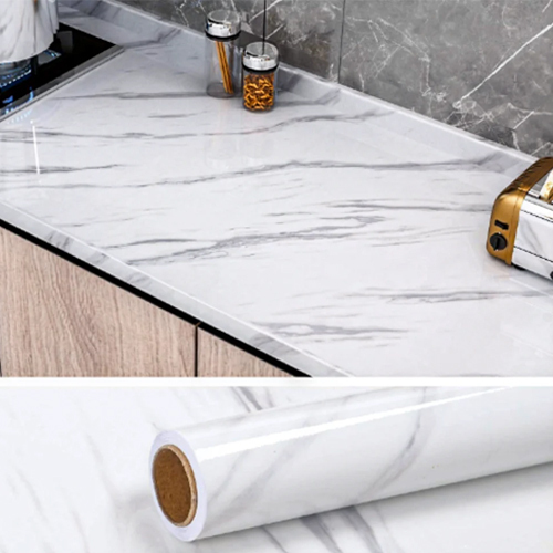 White Marble Foil - Material: Paper