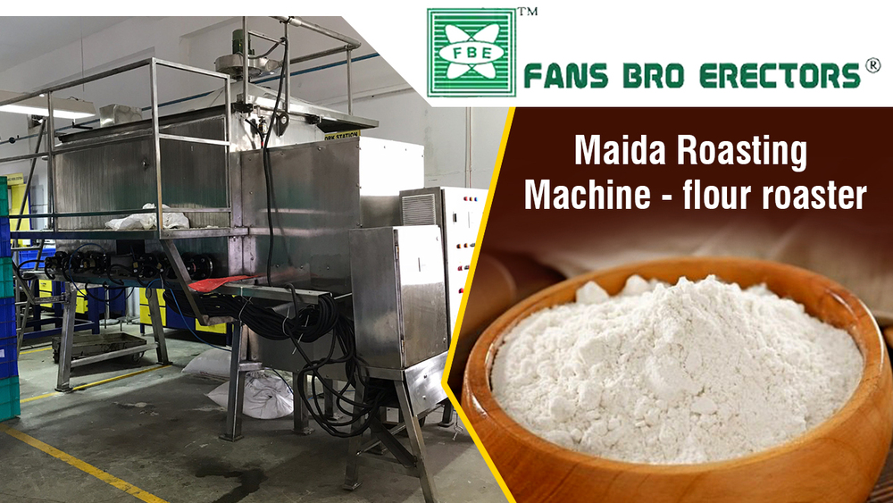 Sooji Roasting Machine - Capacity: 50 To 10
