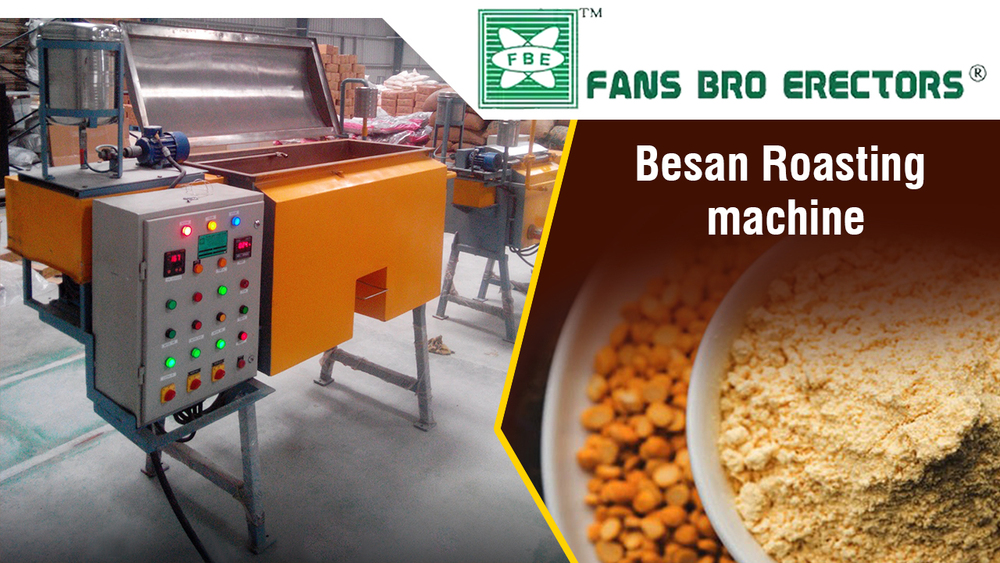 Sooji Roasting Machine - Capacity: 50 To 10