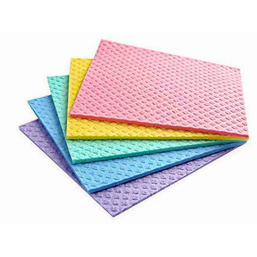 5 Pc Sponge Wipes - Color: Multicolor
