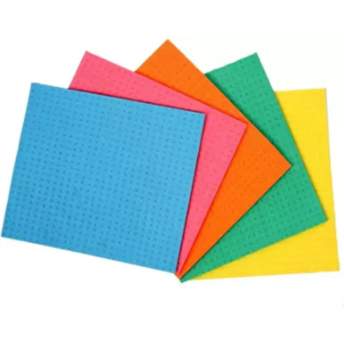 5 Pc Sponge Wipes - Color: Multicolor